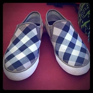 Kids Burberry Slip-on Sneakers